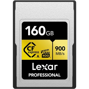 LEXAR Professional 160GB CFexpress Type A 900MB/s Speicherkarte Gold