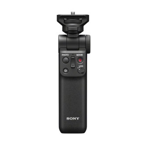 Sony GP-VPT2BT Handgriff  Bluetooth Handgriff (für Selfies und Vlogging, auch als Tripod nutzbar, kompatibel mit A9M2, A9, A7RM4, A7RM3, A7M3, A6600, A6400, A6100, RX100M7, RX0M2, ZV-1)