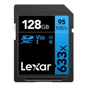 LEXAR 128GB SDXC PROFESSIONAL 633x 