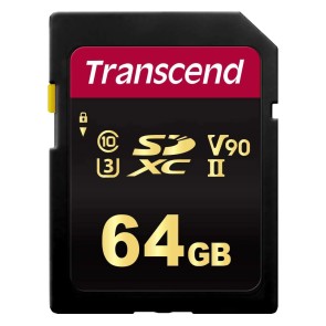 Transcend 700S 64GB SDXC-KARTE UHS-II U3 V90 (TS64GSDC700S)